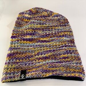 🆕 FORBUSITE Multicolor Winter ❄️ Knit Beanie Hat – Unisex Slouch Style 🆕